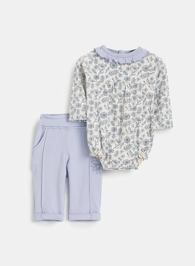 Junior Baby Girls Pyjama Set - Image 1
